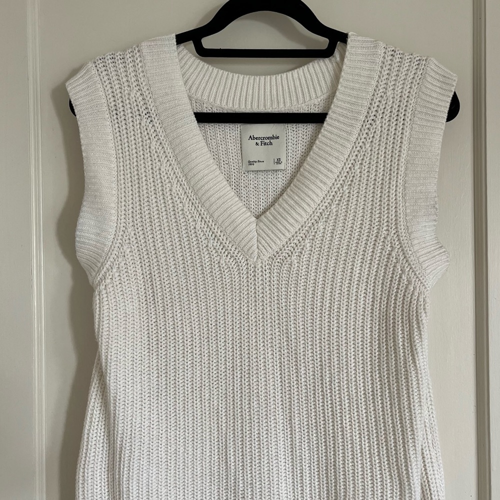 Abercrombie Sleeveless Vest Sweater Dress Size XS - Picture 5 of 10